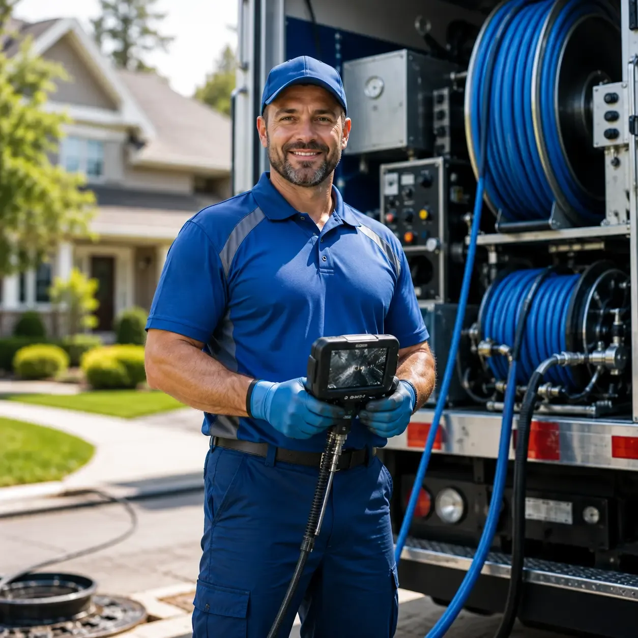Local outdoor drain cleaning specialists in Ludlow, IL